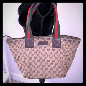 Authentic Gucci bag (very worn and loved)